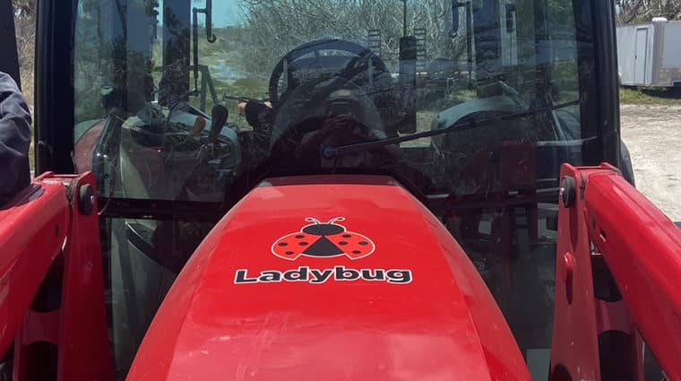 ladybug tractor