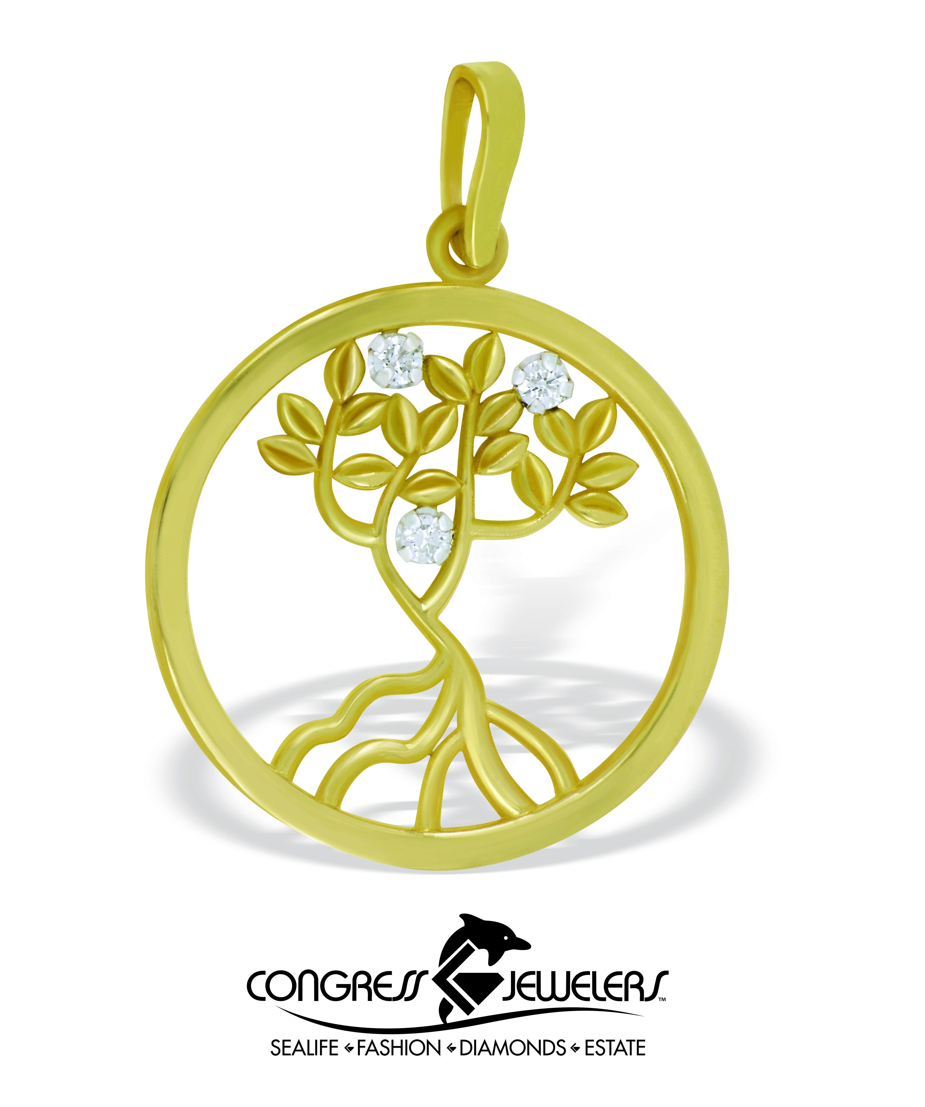 custom mangrove pendant