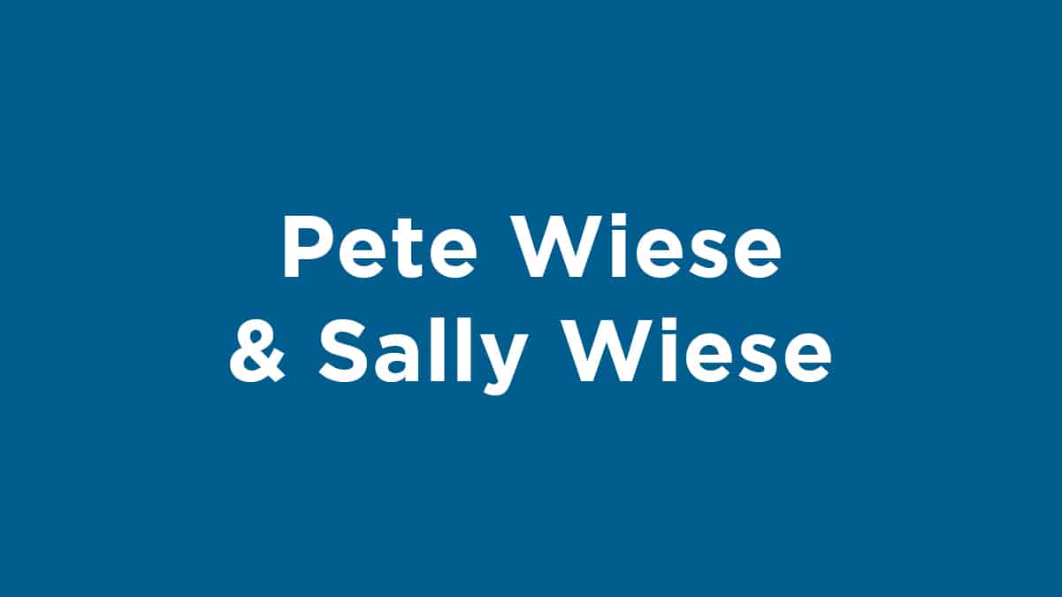pete and sally wiese