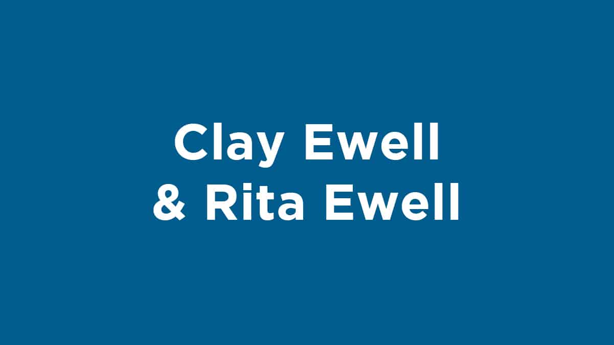 clay and rita ewell