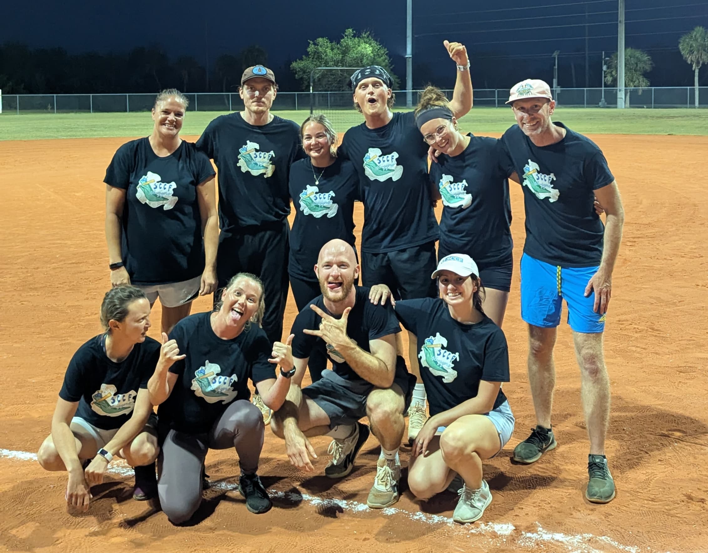 Sluggers In Outfield Crop Sluggers In Outfield Crop