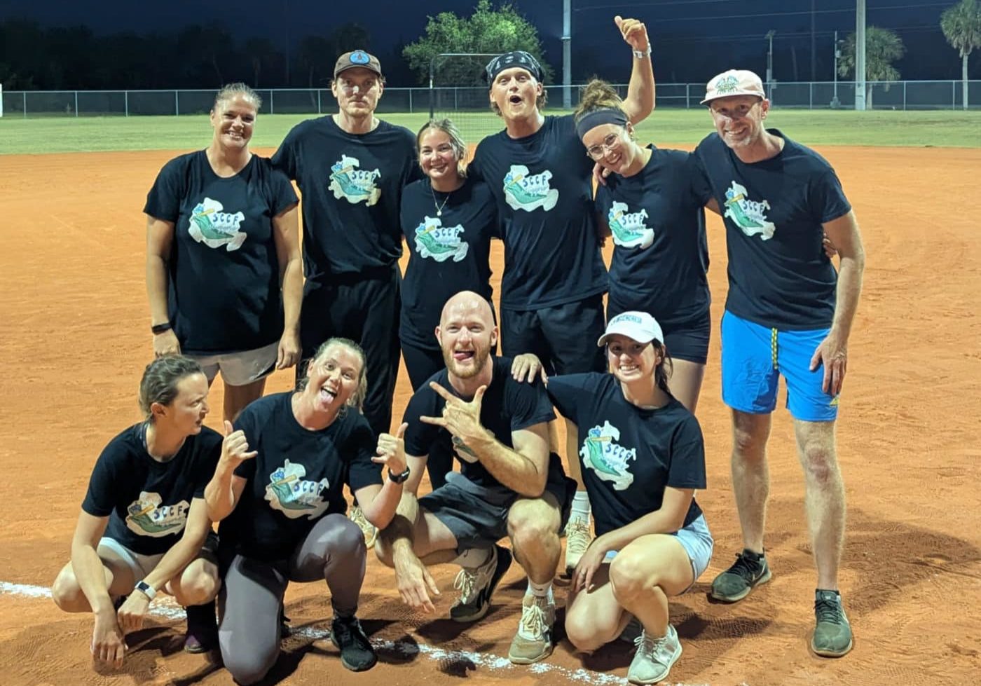 Sluggers In Outfield Crop